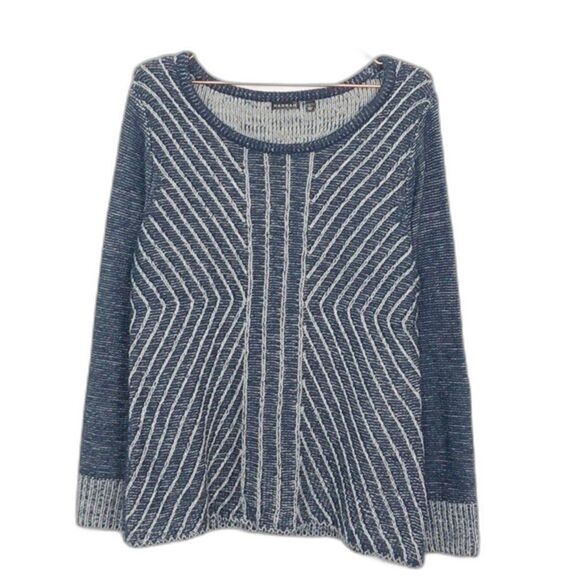 Hannah Pattern Scoop-Neck Sweater Like new size Large - Picture 1 of 6